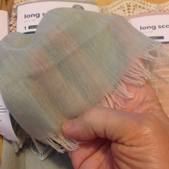 Sheer long scarves bundle - Picture 5 of 11